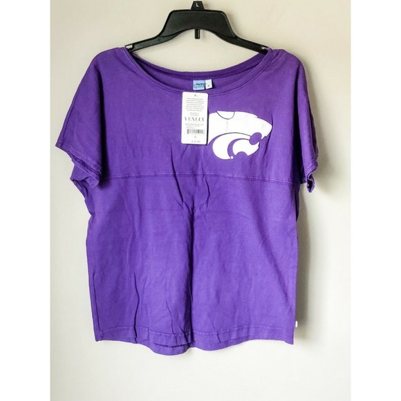 NWT Venley NCAA Oversized Shirt Kansas State - Picture 2 of 2